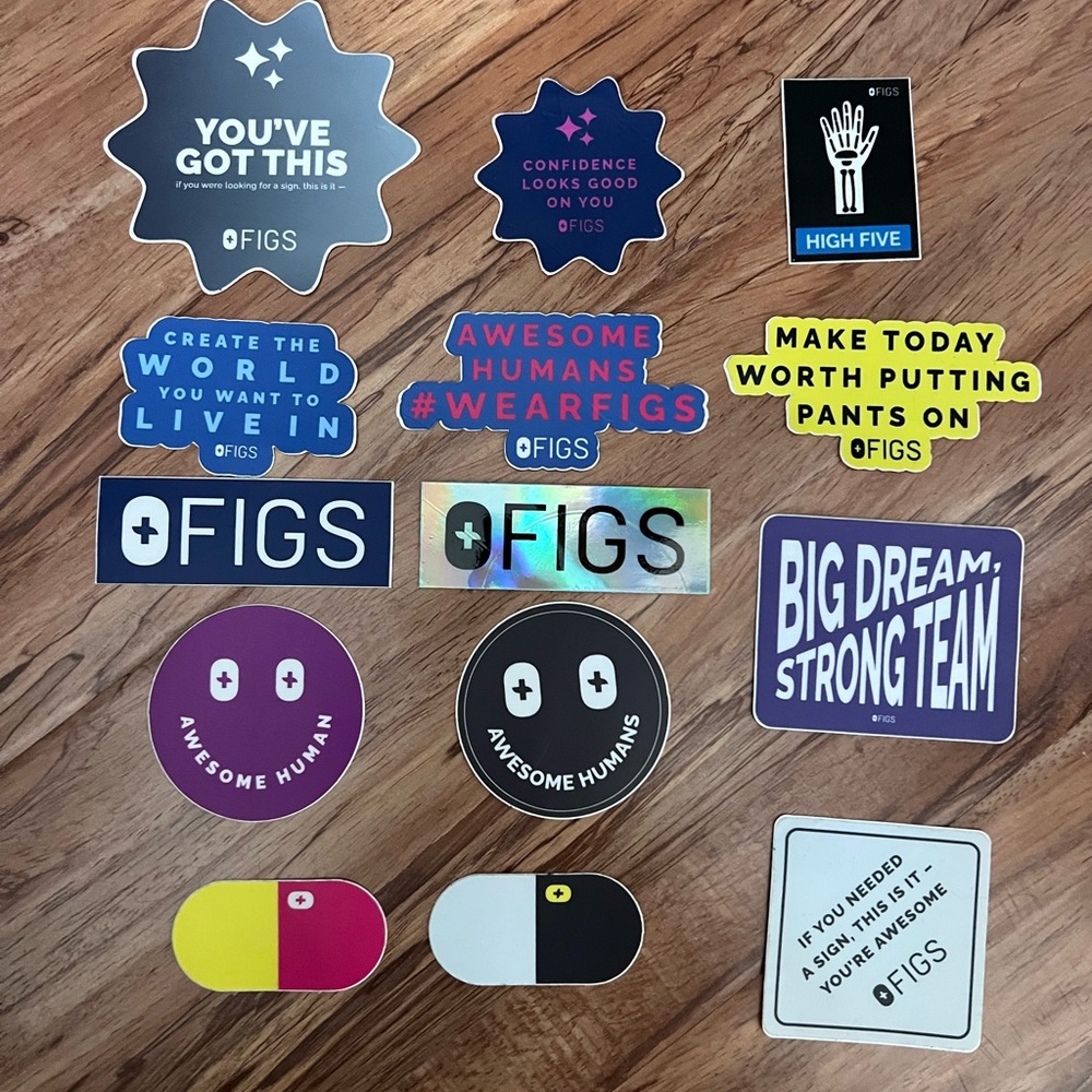 NEW figs stickers